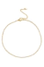 Choker Riviera Incolor Banhada a Ouro 18k