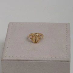 Anel São Bento Dourado