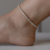 Tornozeleira Rivera Banhado a Ouro 18k - comprar online