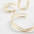 Bracelete Duplo Ondas com Banho de Ouro 18k na internet