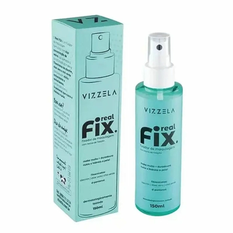 Fixador de Maquiagem Vizzela Real Fix 150ml com ação antioxidante