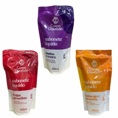 Imagem do Sabonete Líquido Corpo Dourado Refil 200ml
