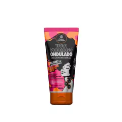 Embalagem do produto multifuncional Todo Poderoso Ondulado Corpo Dourado 180ml para cabelos ondulados