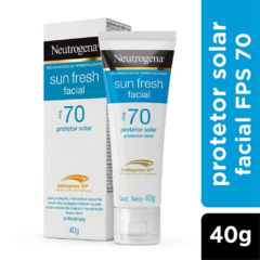 Protetor Solar Facial Neutrogena 40g - Sun Fresh FPS 70