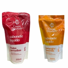 Sabonete Líquido Corpo Dourado Refil 200ml - loja online