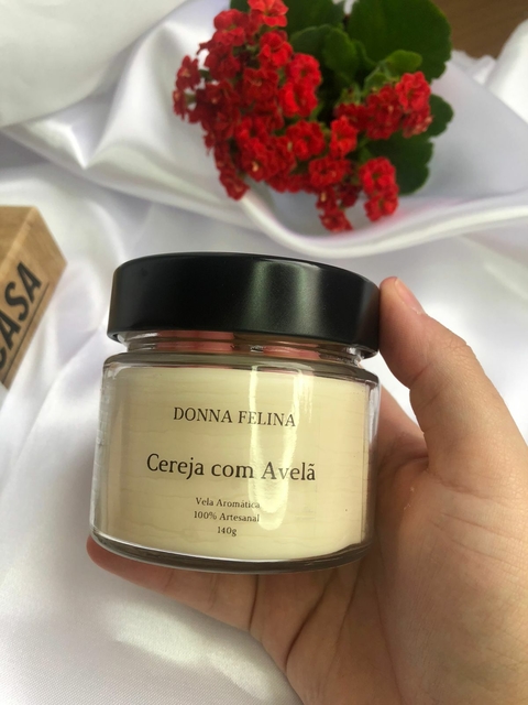 Vela Aromática - Cereja com Avelã