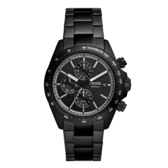 Reloj Fossil Autocross Bq2875 All Black Cronógrafo