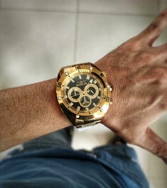 Reloj Invicta Venom Reserve 38134 Dorado Negro - Virtual Container