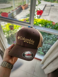 Gorra Columbia Phg Deer Tubular Cafe Malla Arena - Virtual Container