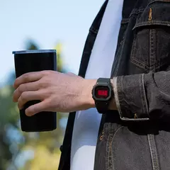 Reloj Casio G-Shock Dw-5600bbr-1 Black & Bold Red Series en internet