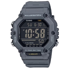 Reloj Casio Illuminator Ae1600h-8bv Gris Negativo - comprar online
