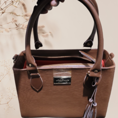 Bolsa Lorena com alça transversal Marrom Willibag