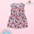 Vestido de bebê Joaninha