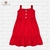 Vestido Infantil Menina Vermelho com Botões Zoe na internet