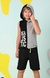 CONJUNTO MASCULINO INFANTIL REALISTIC MESCLA