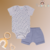 Conjunto Bebê Menino Body Ancora cinza