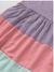 Vestido Feminino Infantil Tricolor Lilás na internet
