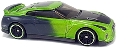 17 Nissan GT-R (R35) - Guaczilla - Carrinho - Hot Wheels - SPEED BLUR - 7/10 - 61/250 - 2018 - EA6Y9