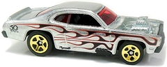 Plymouth Duster Thruster - Hot Wheels - 50th Aniversary - Zamac - 7/8 - 2017