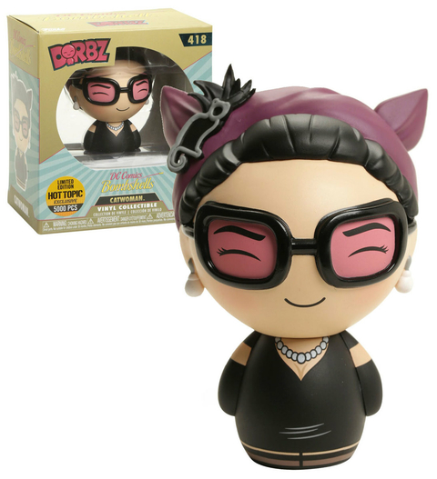 Catwoman - 418 - Funko Dorbz - Dc Comics - Bombshells - Edição limitada 5000 peças - Hot Topic