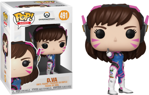 D. VA - Funko Pop Games - Overwatch - 491