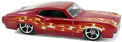 69 Ford Torino Talladega - Carrinho - Hot Wheels - FLAMES - 4/10- 32/250 - 2017 - QPIIK