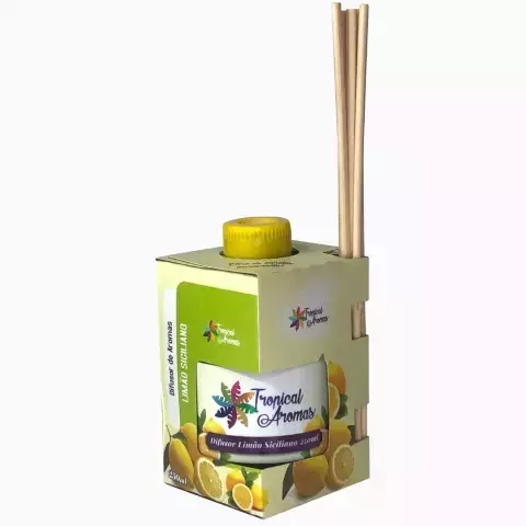 Difusor de Ambiente Limão Siciliano 250ML Tropical Aromas