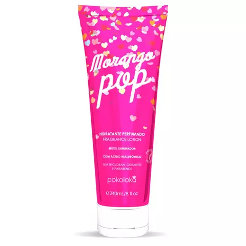 Hidratante Perfumado Morango Pop - 240ML - POKOLOKA