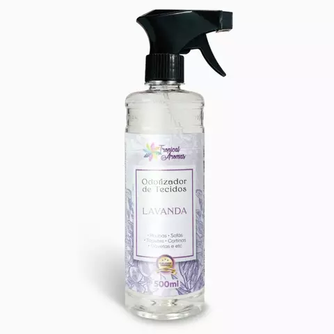Odorizador de Tecidos Lavanda 500ml Tropical Aromas