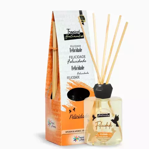 Difusor de Luxo Felicidade 350ml Tropical Aromas