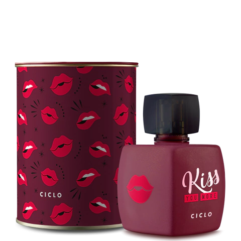 Deo Colônia Kiss Me More - Lata 100ml