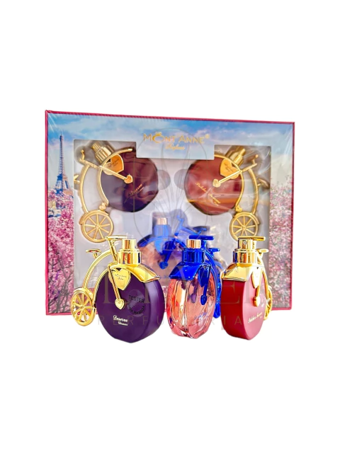 Gift Set Deserve Glamour + Pulcher Femme + Lovely Heart EDP 25ML