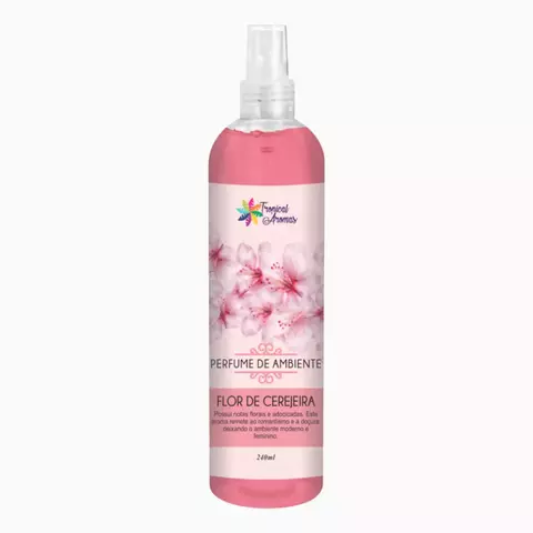 Perfume de Ambiente Flor de Cerejeira 240ml Tropical Aromas