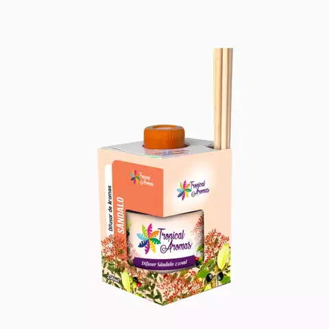Difusor de Ambiente Sândalo 250ML Tropical Aromas