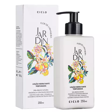 Loção Hidratante Jardin Flor de Laranjeira 250ml