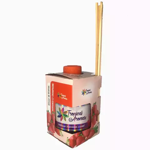 Difusor de Ambiente Morango com Champagne 250ML Tropical Aromas