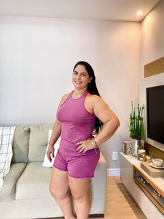 Short doll regata Uva - LF Lingerie