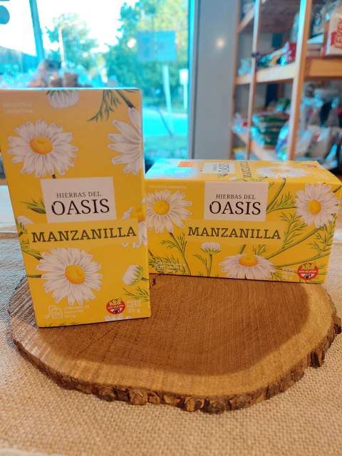 TE DE MANZANILLA OASIS SIN TACC x 25 saquitos - comprar online