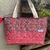 Bolsa Flores Vermelha na internet