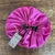 Touca de Cetim Rosa Pink/Preto - (cópia)
