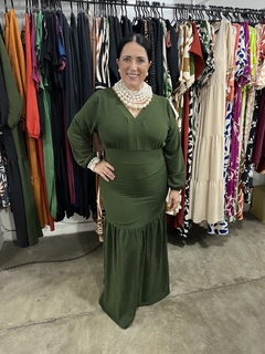 Vestido Frio Elegante na internet