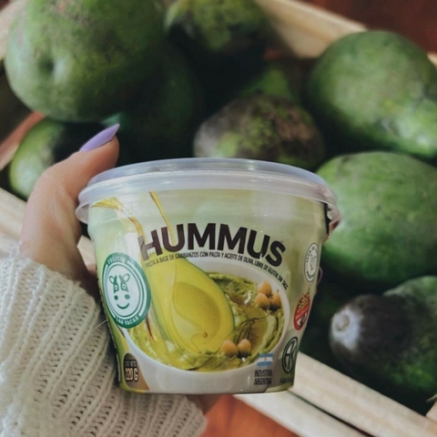 Hummus con palta y oliva-Felices las vacas-230gr