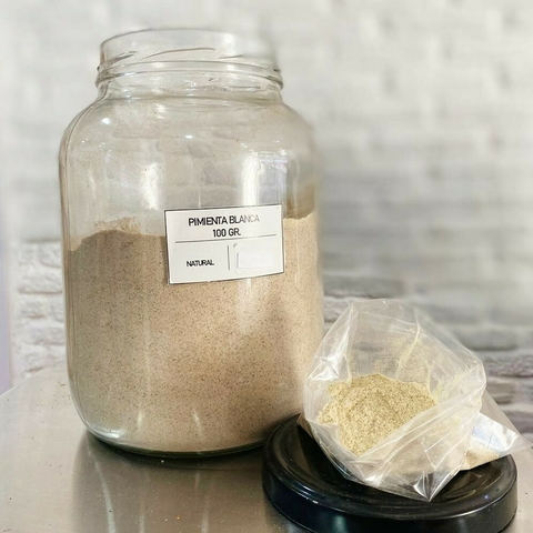 Pimienta blanca-Granel-x100gr