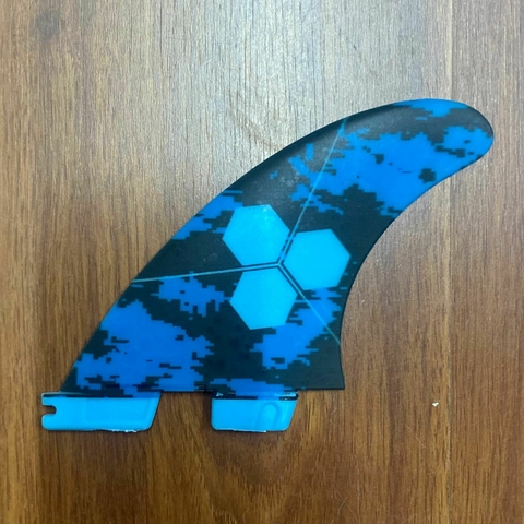 Quilhas Plasticas Large - Encaixe FCS 2 - AZUL