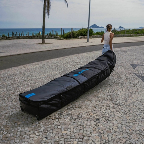 Capa Sarcófago COM RODAS Theahuppo - Tripla - Zumaia - Tamanho 6'4