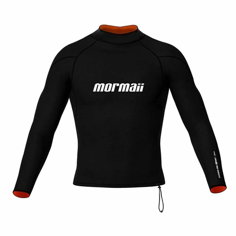Jaqueta Manga Longa 1mm Masculino Flexxxa Pro UvsuitSurf Mormaii - Preta