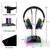 Imagem do Suporte para Headset Romoral RGB com 2 portas USB power