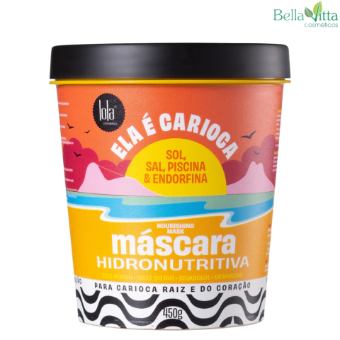 Máscara Ela é Carioca Hidronutritiva - Lola Cosmetics 450g