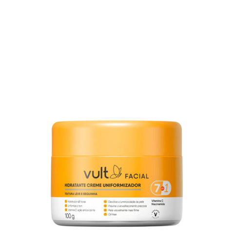 Hidratante Facial Vult Facial Creme Uniformizador - 100g