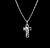Pingente cruz/face de Cristo